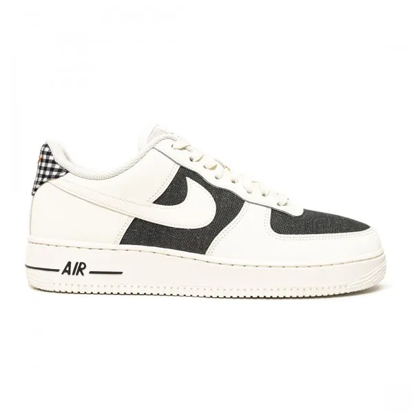 Nike Men Air Force 1 '07 (sail / sail-dk smoke grey-safety orange)