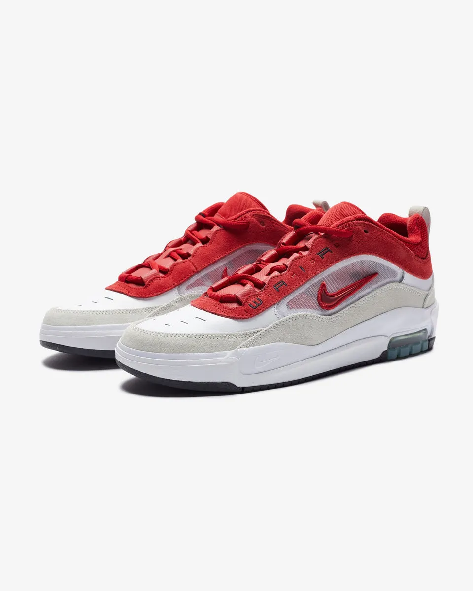 NIKE SB AIR MAX ISHOD 2  - WHITE/ VARSITYRED/ SUMMITWHITE