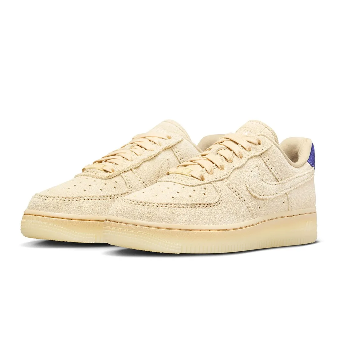 Nike Women Wmns Air Force 1 '07 Lx (grain / grain-deep royal blue-polar)