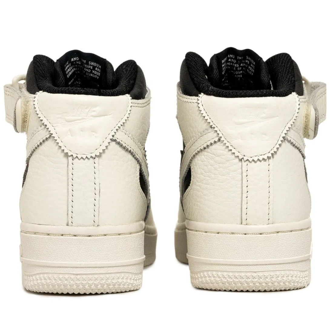 Nike Women Wmns Air Force 1 '07 Mid (black / sail-coconut milk)