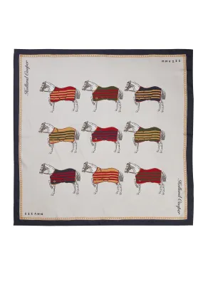 Nine Horse Silk Scarf (Nine Horse)