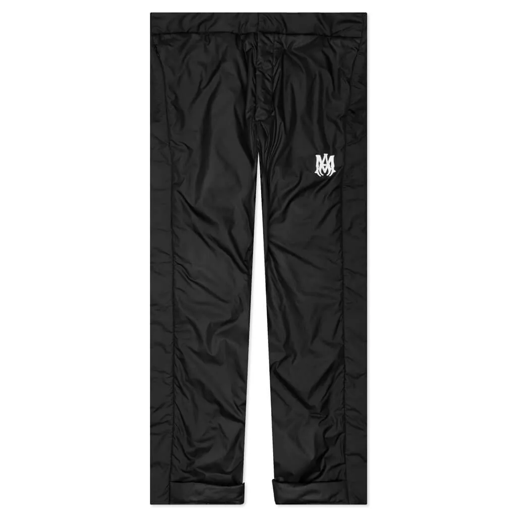 Nylon Padded Ski Pant - Black