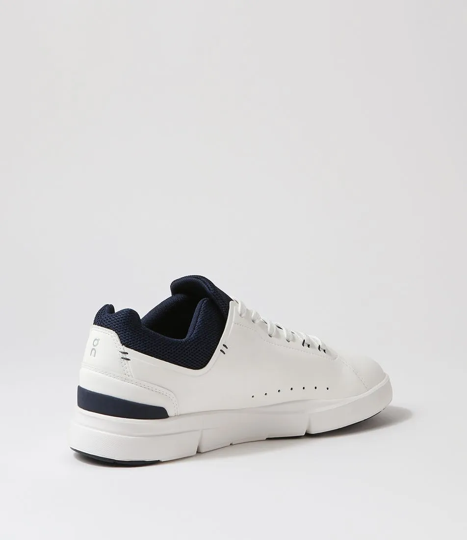 ON Roger Advantage M White Blue Vegan Sneakers