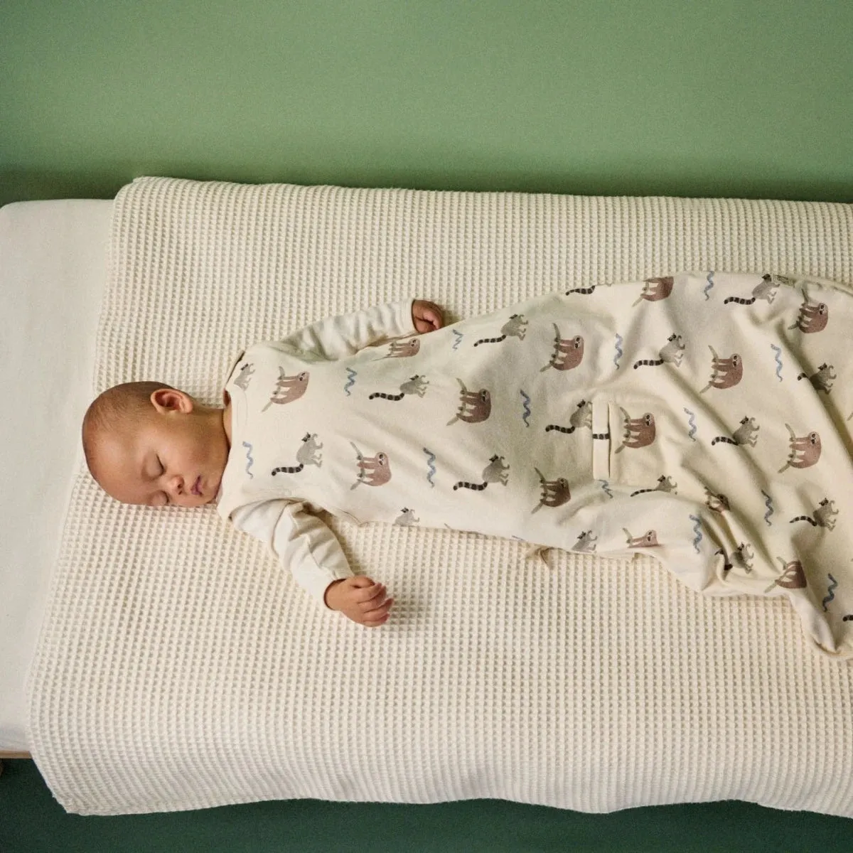 Organic Cotton Sleeping Bag || Sloth Snuggle