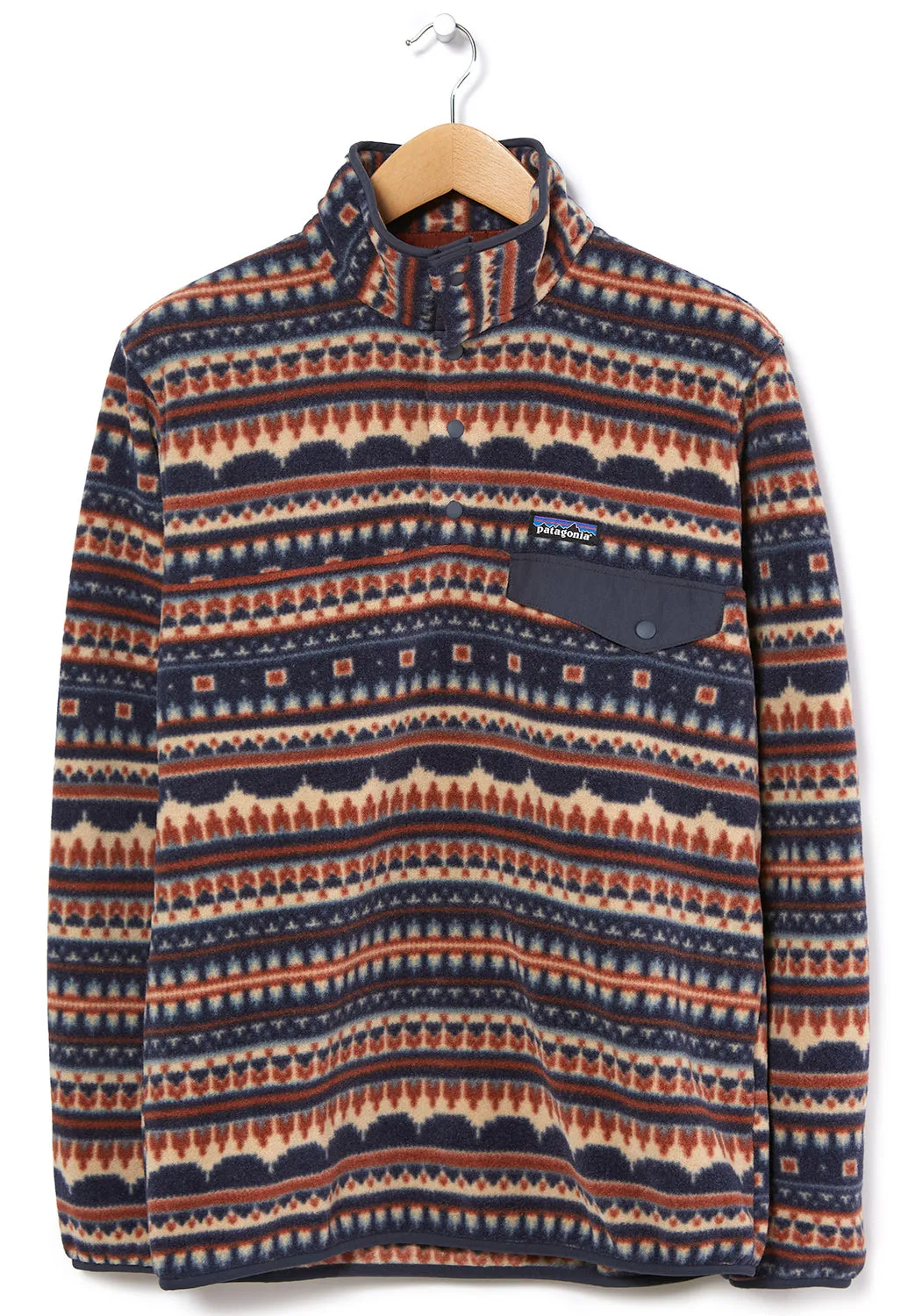 Patagonia Synchilla Snap-T Men's Pullover - Cottage Isle/El Cap Khaki