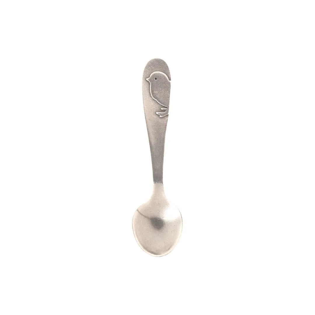 PEWTER BABY SPOON CHICK