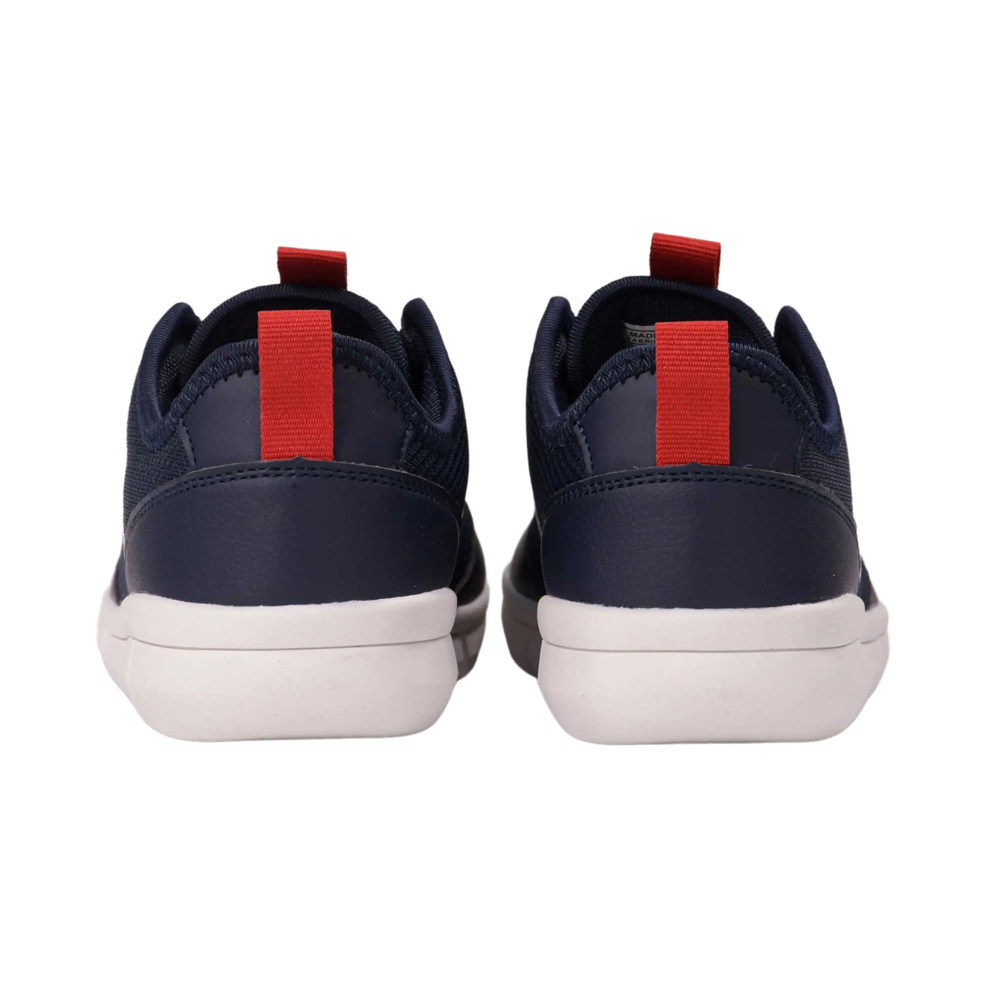 Polo Ralph Lauren Kids Boy's Navy & Red Sneakers