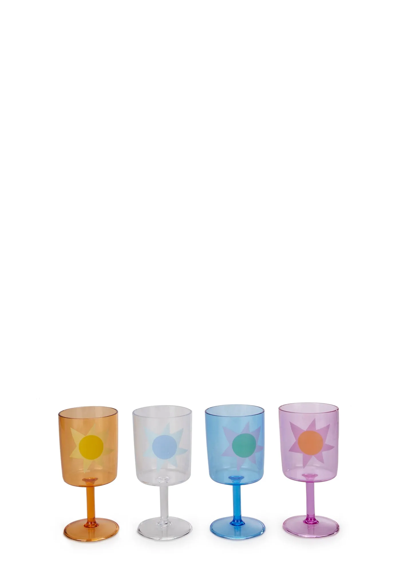 Poolside Wine Glass Set-