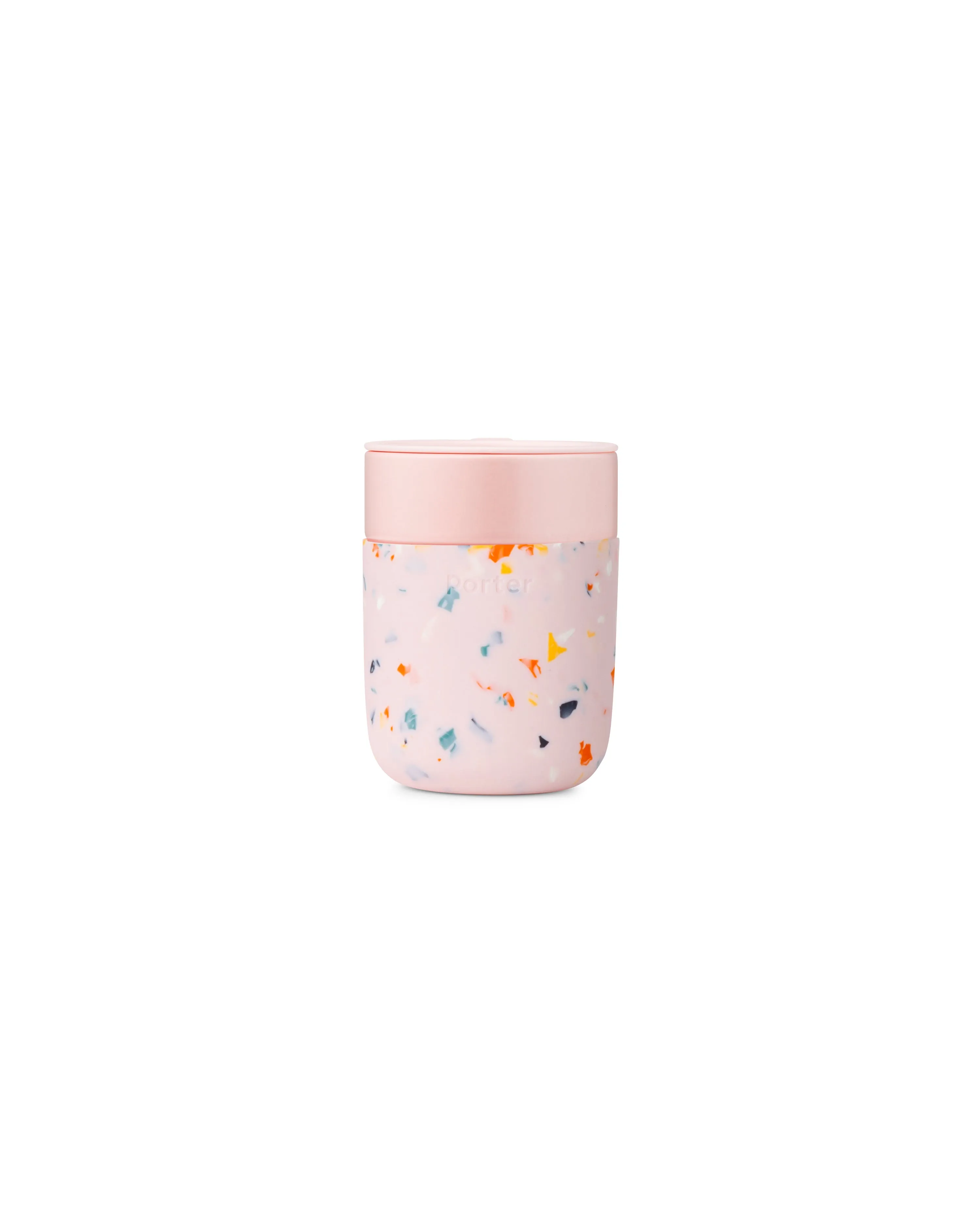 Porter Blush To Go Mug - Terrazzo