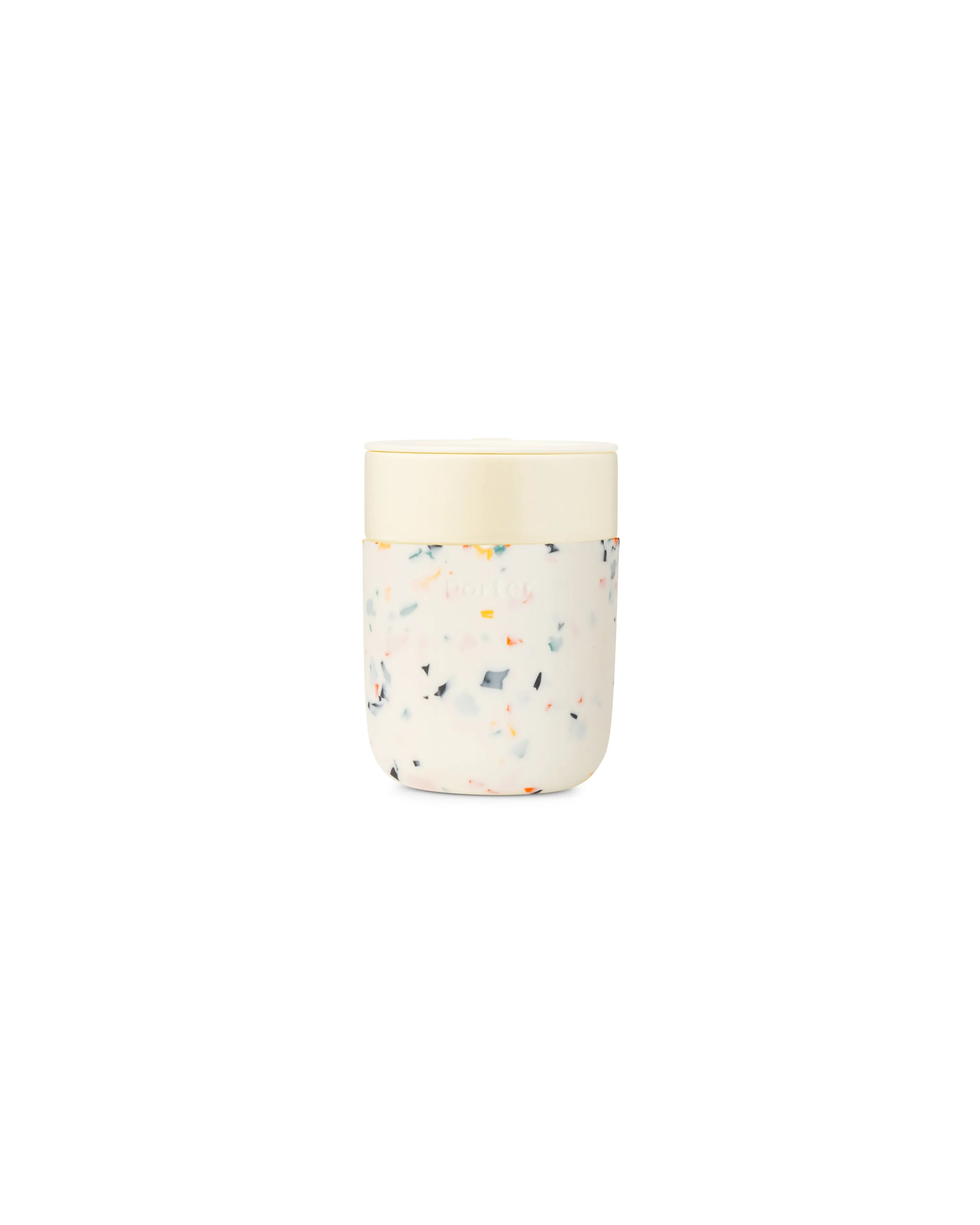 Porter Cream To Go Mug - Terrazzo