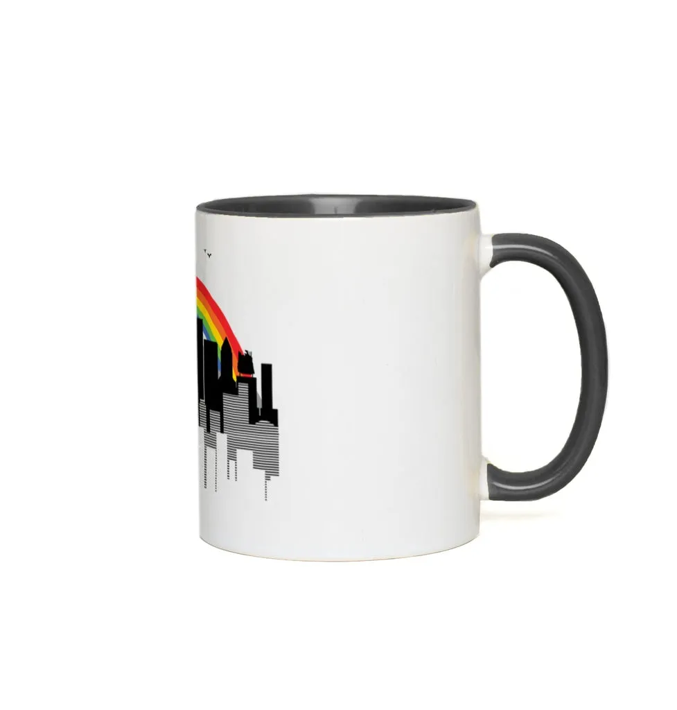 PORTLAND RAINBOW CITYSCAPE Accent Mug