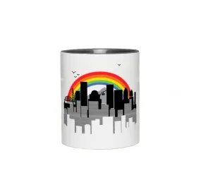 PORTLAND RAINBOW CITYSCAPE Accent Mug