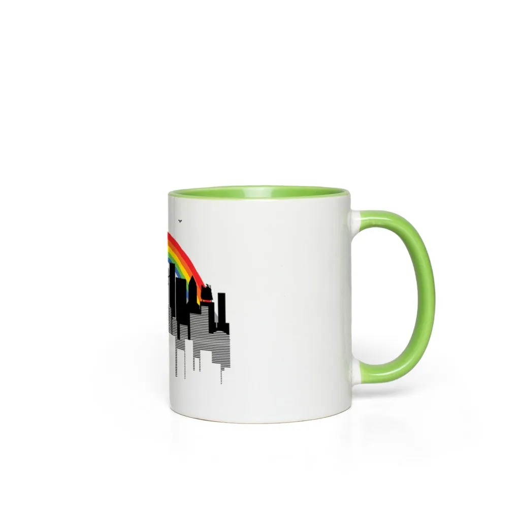 PORTLAND RAINBOW CITYSCAPE Accent Mug