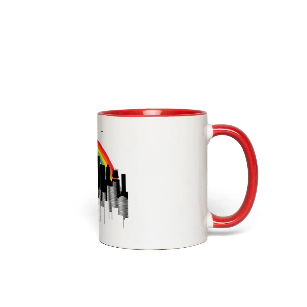 PORTLAND RAINBOW CITYSCAPE Accent Mug