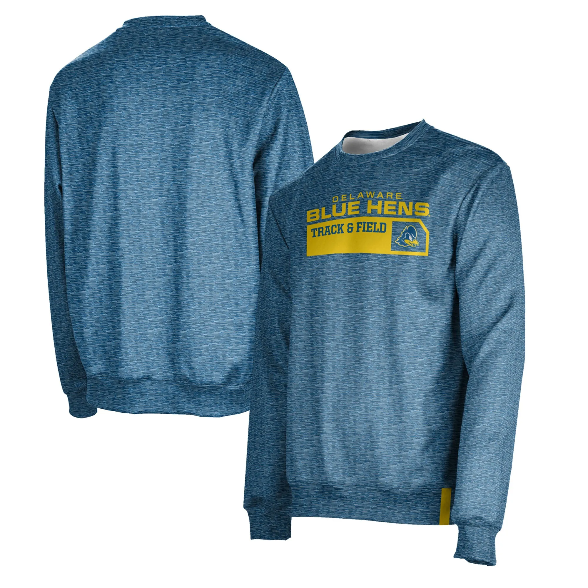 ProSphere  Delaware Fightin' Blue Hens Royal Track & Field Crewneck Pullover Sweatshirt