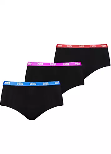 Puma Pack of 3 Mini Briefs