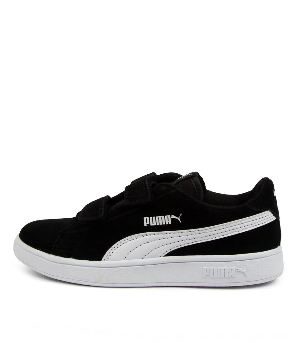 PUMA Smash V2 Sd V Ps Jnr Blk