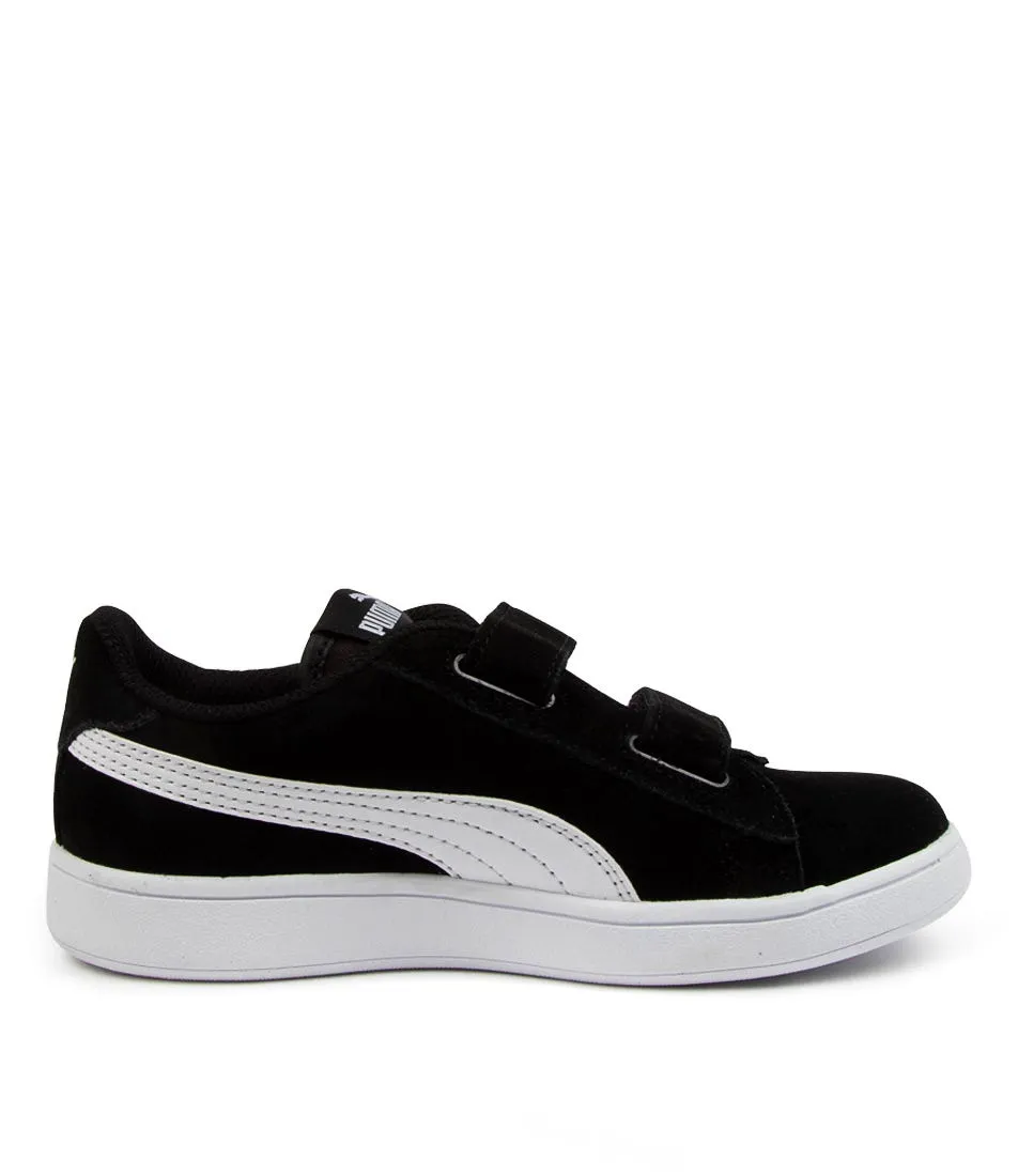 PUMA Smash V2 Sd V Ps Jnr Blk