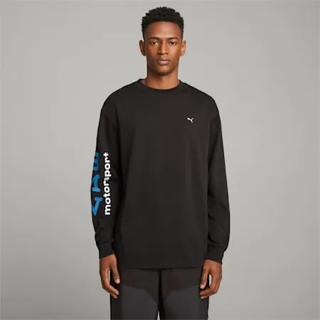 PUMA x BMW Men's Long Sleeve Tee | PUMA Black | PUMA SHOP ALL PUMA | PUMA 