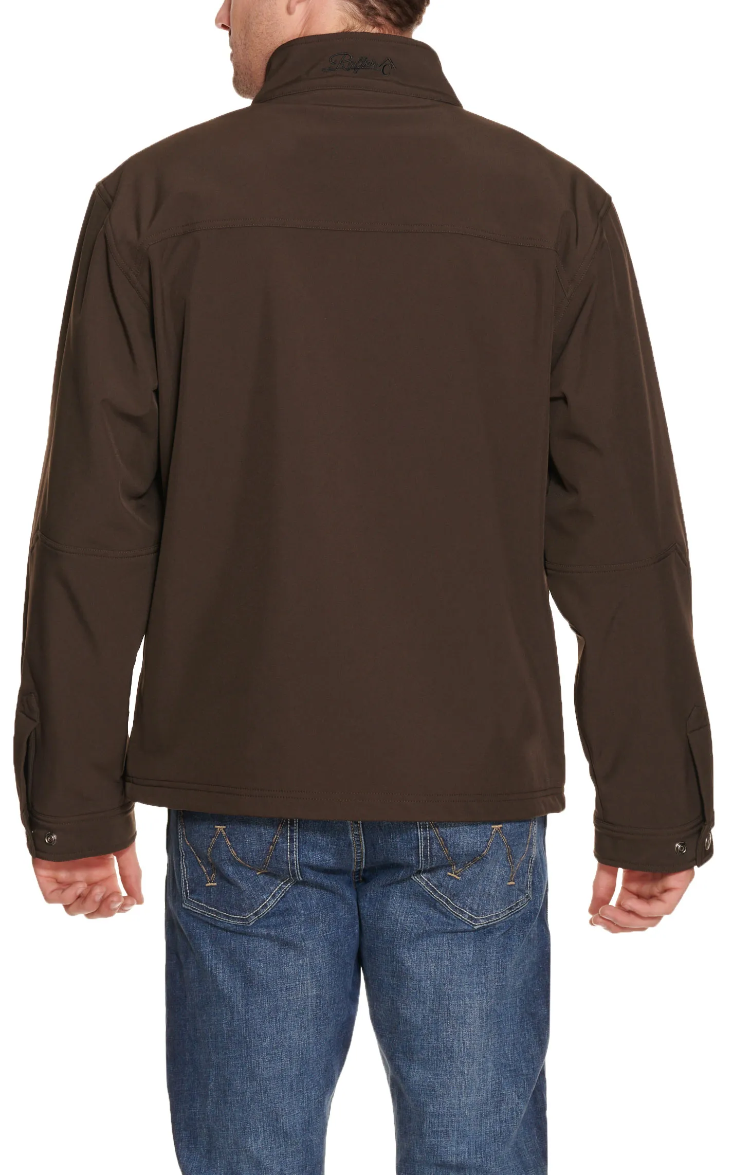 Rafter C Men's Dark Brown Bonded Jacket