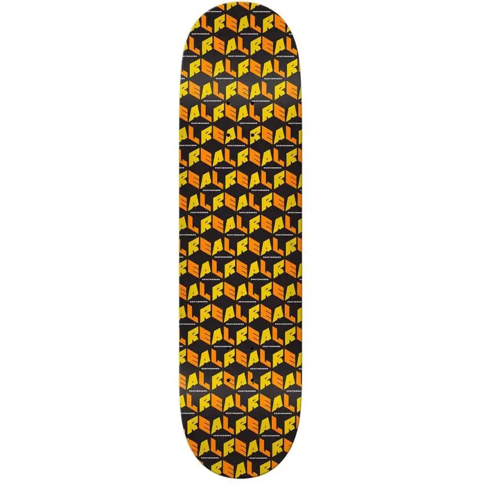 REAL CITY BLOCKS SKATEBOARD DECK