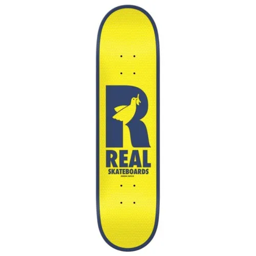 Real Skateboards Renewal Doves Yellow Comes with a sheet of FREE grip tape