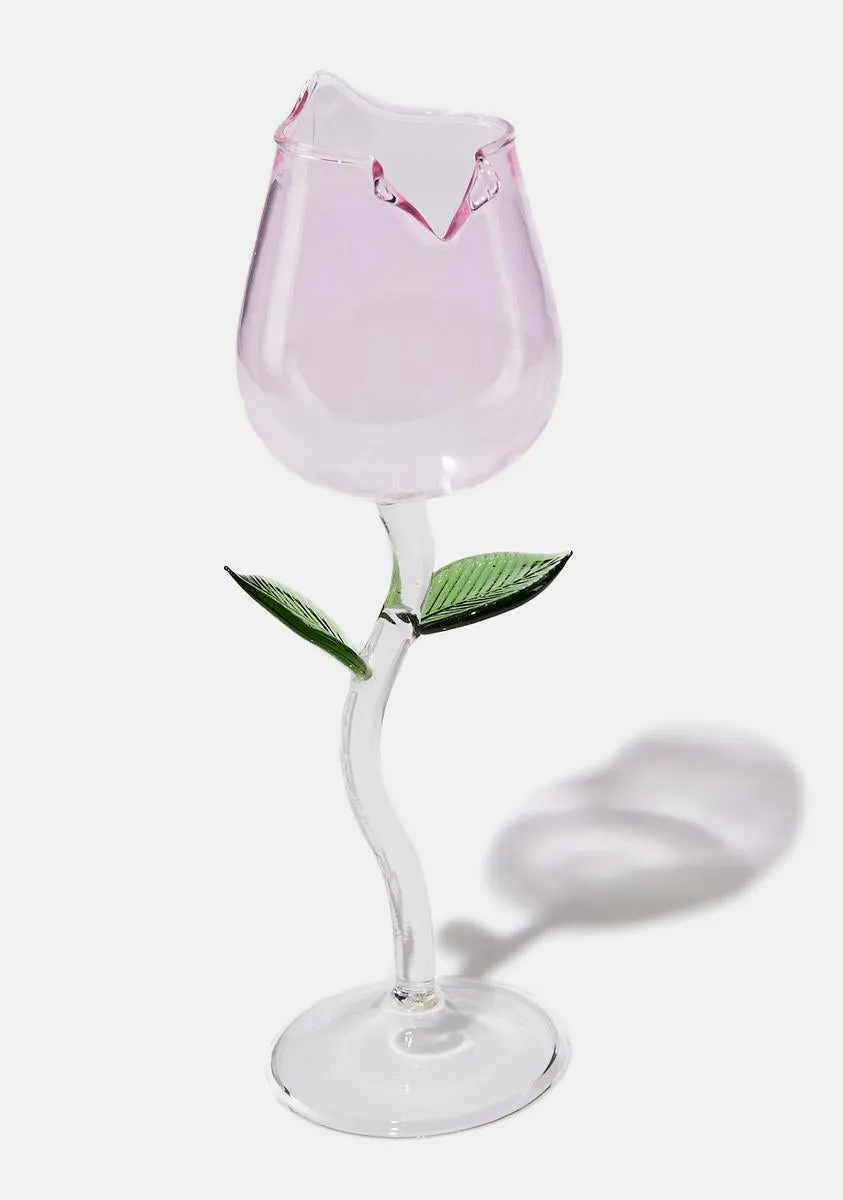 Really Romance Me Wine Glass Set-