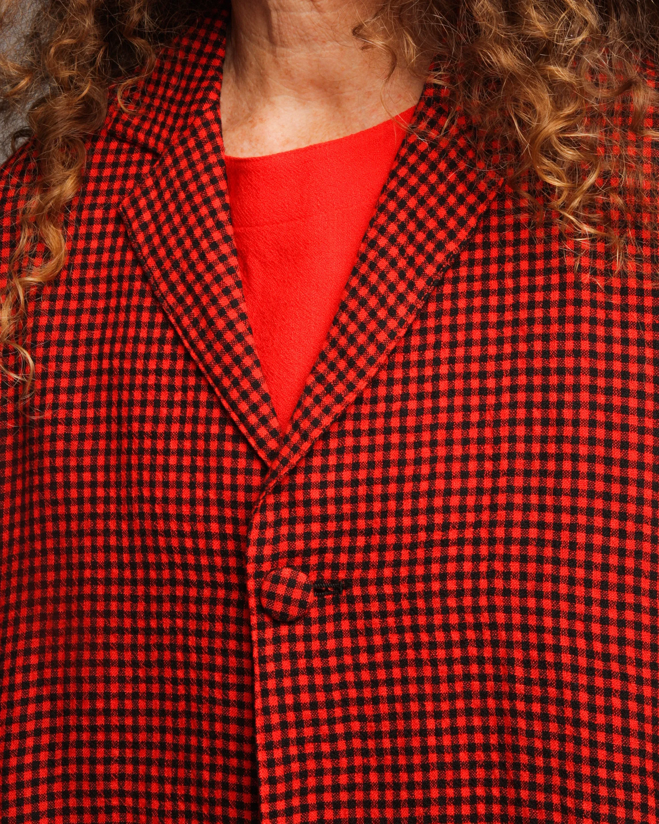 Red Gingham Jacket