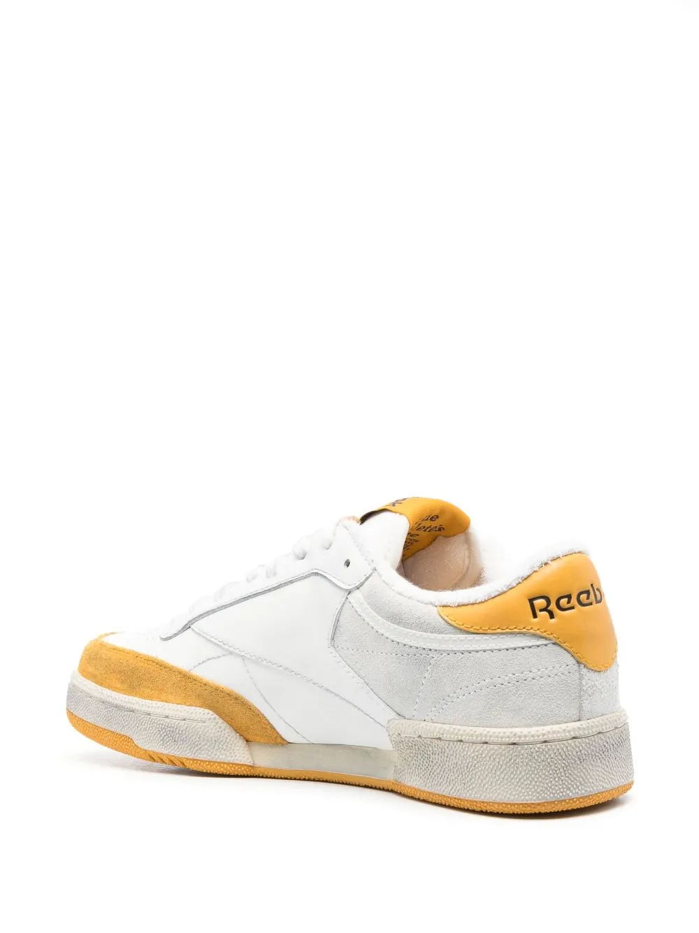 Reebok By Palm Angels    Reebok By Palm Angels Club C Leather Sneakers