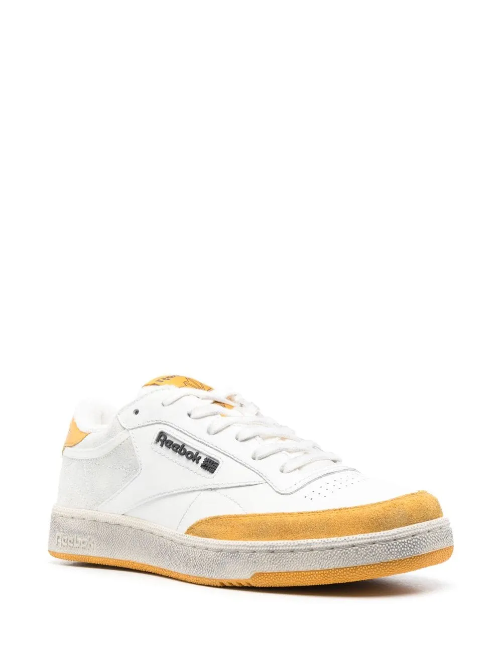 Reebok By Palm Angels    Reebok By Palm Angels Club C Leather Sneakers