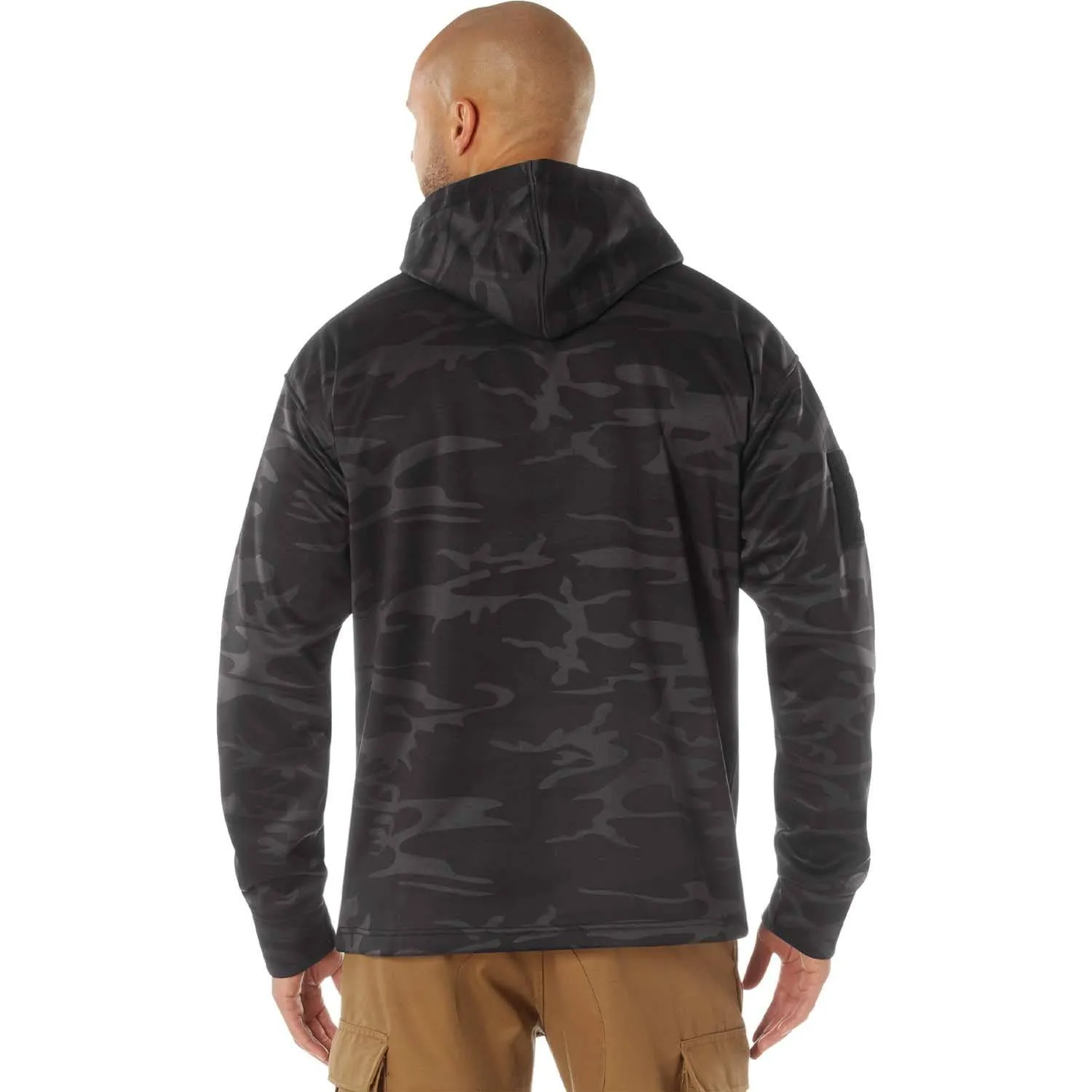 Rothco Concealed Carry Midnight Camo Hoodie