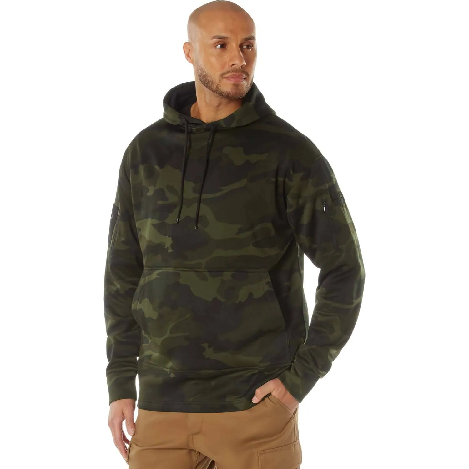 Rothco Concealed Carry Midnight Camo Hoodie