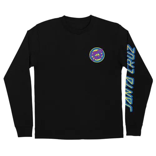 Santa Cruz Skateboards Longsleeve Shirt Roskopp Break Black