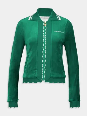 Scalloped Track Jacket