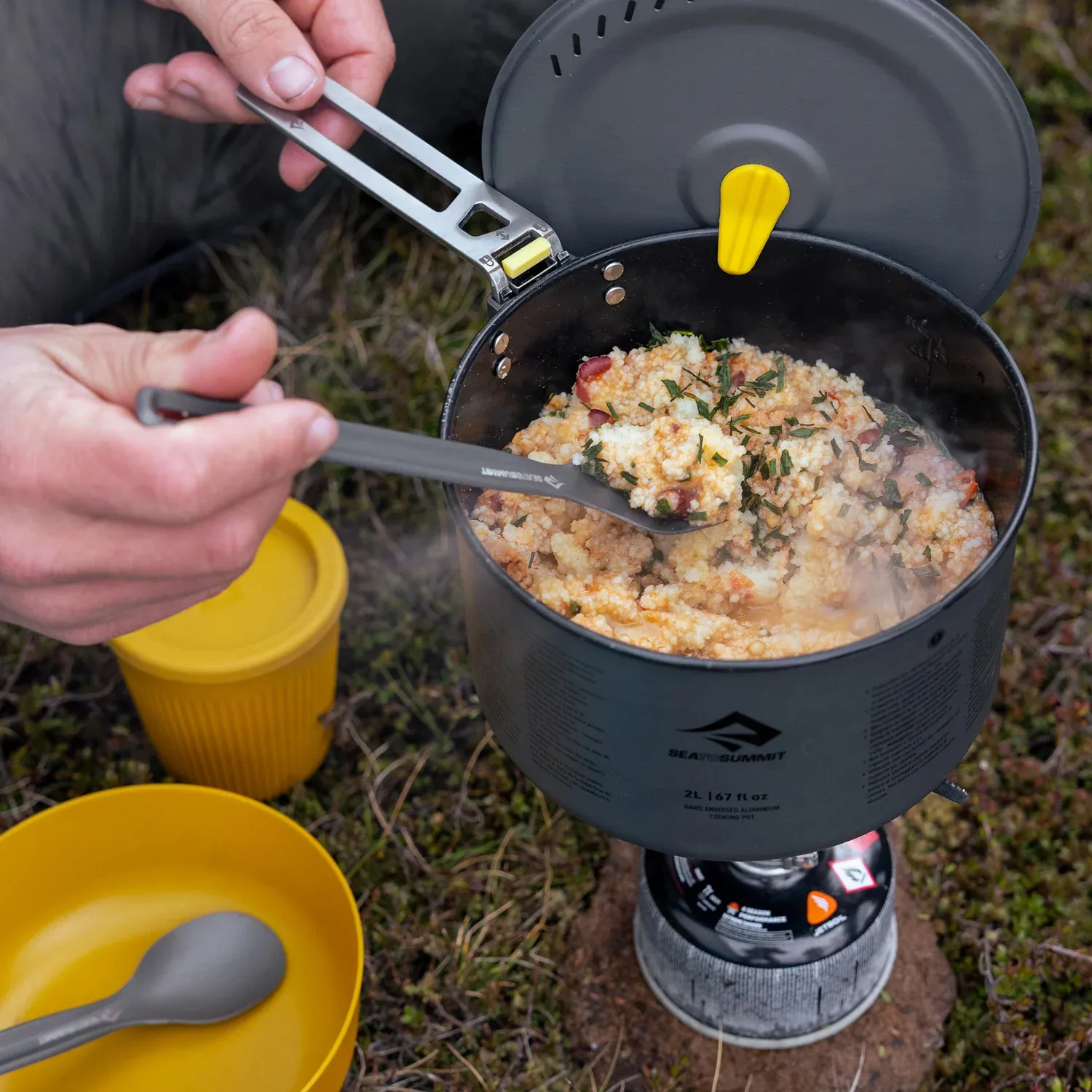 Sea To Summit Frontier UL Long Handle Spoon Aluminium | Buy Sea To Summit Frontier UL Long Handle Spoon Aluminium here | Outnort