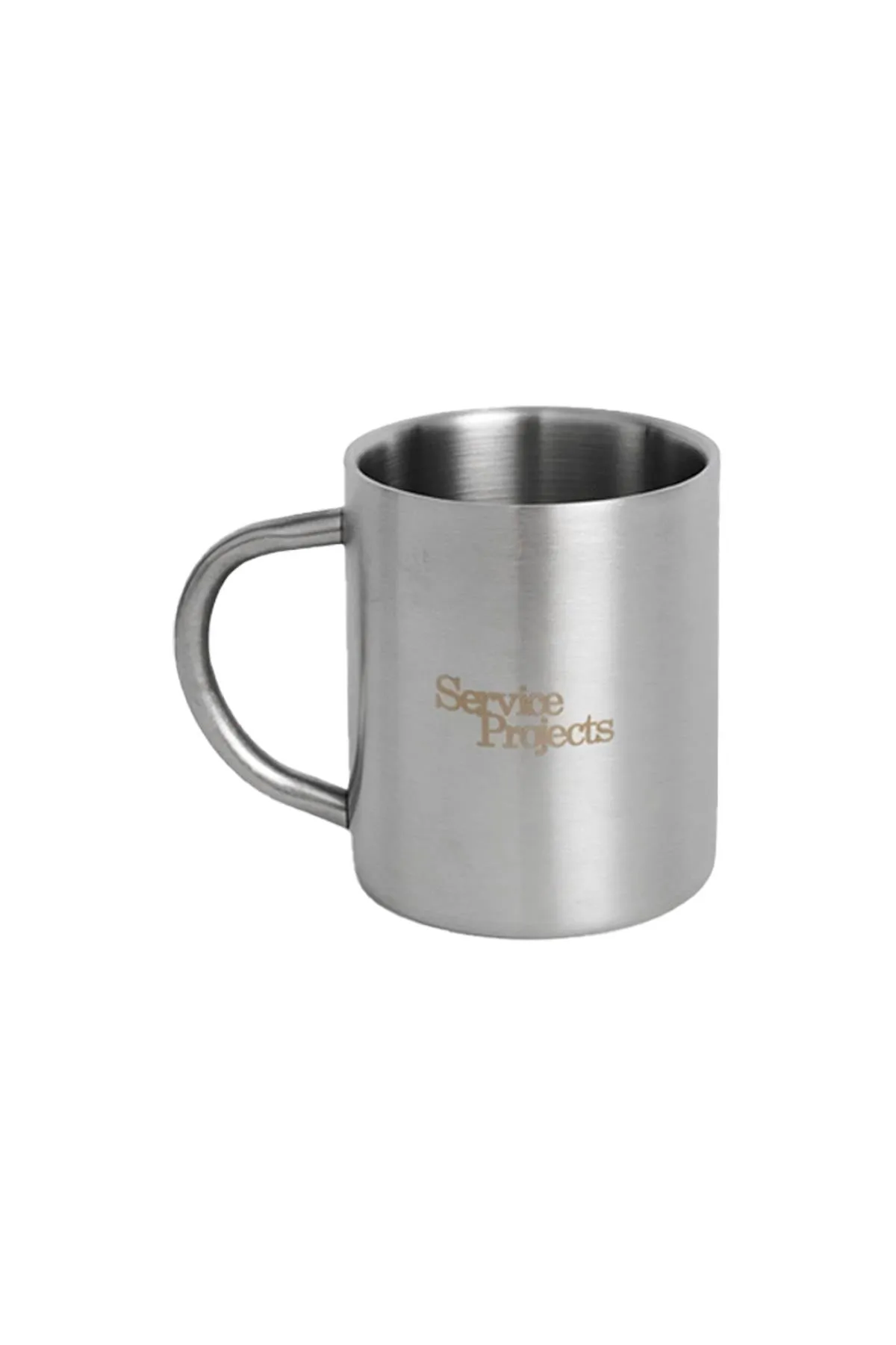 Service Projects engraved stainless steel mug