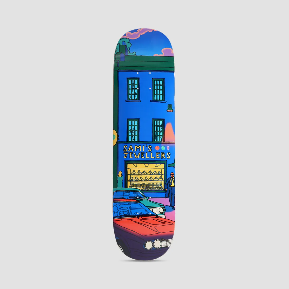 Skateboard Cafe High Street Pro Series Sami's Jewellers C2 Shape Skateboard Deck - 8.25