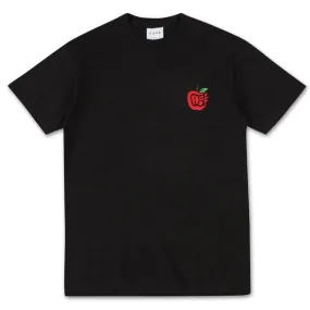 Skateboard Cafe Pink Lady Emb T-Shirt - Black