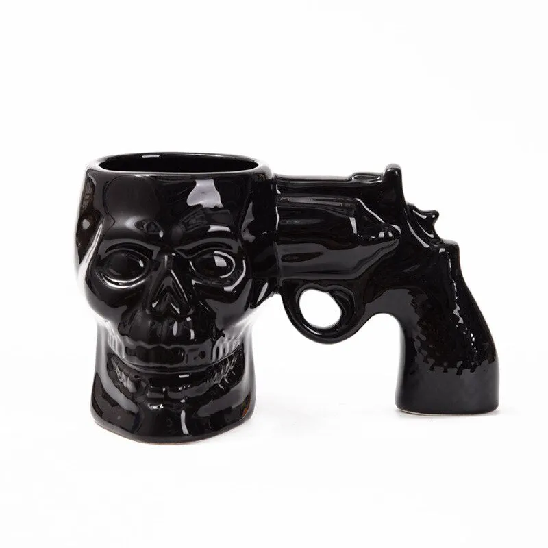 Skull Pistol Mug