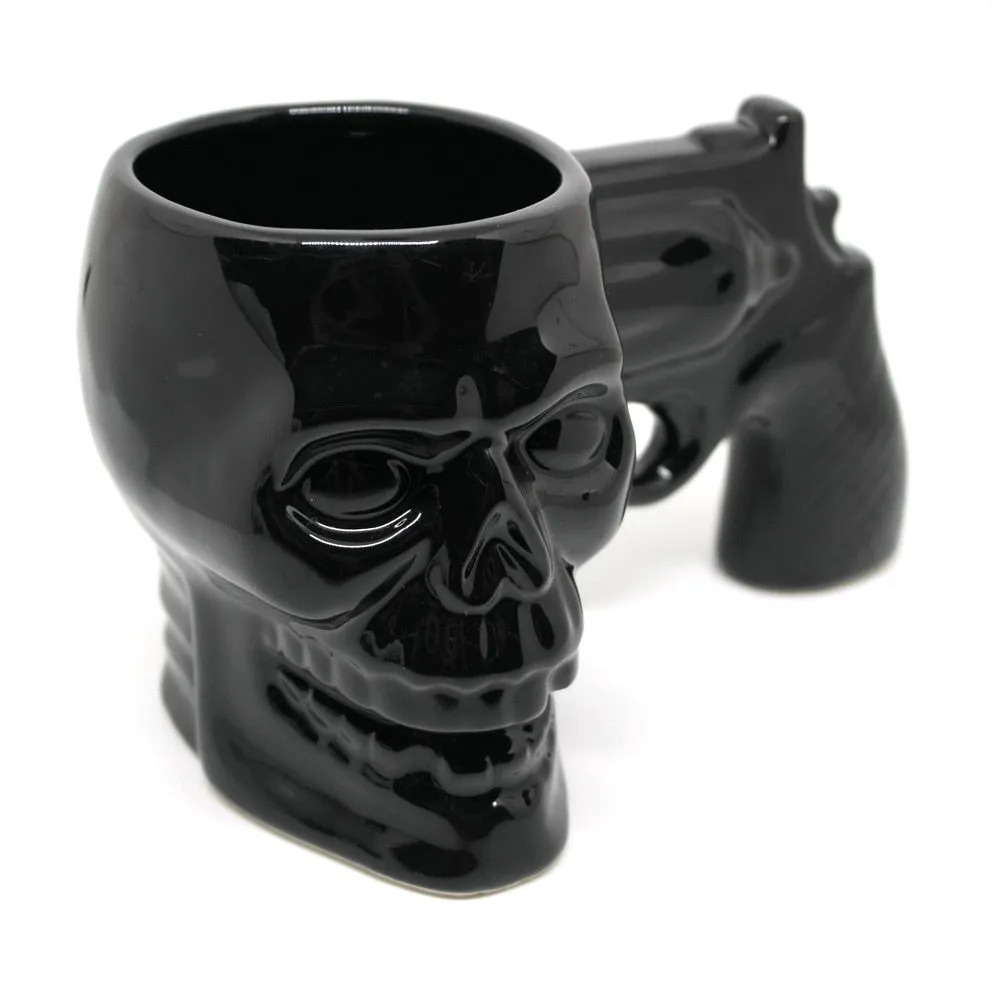 Skull Pistol Mug