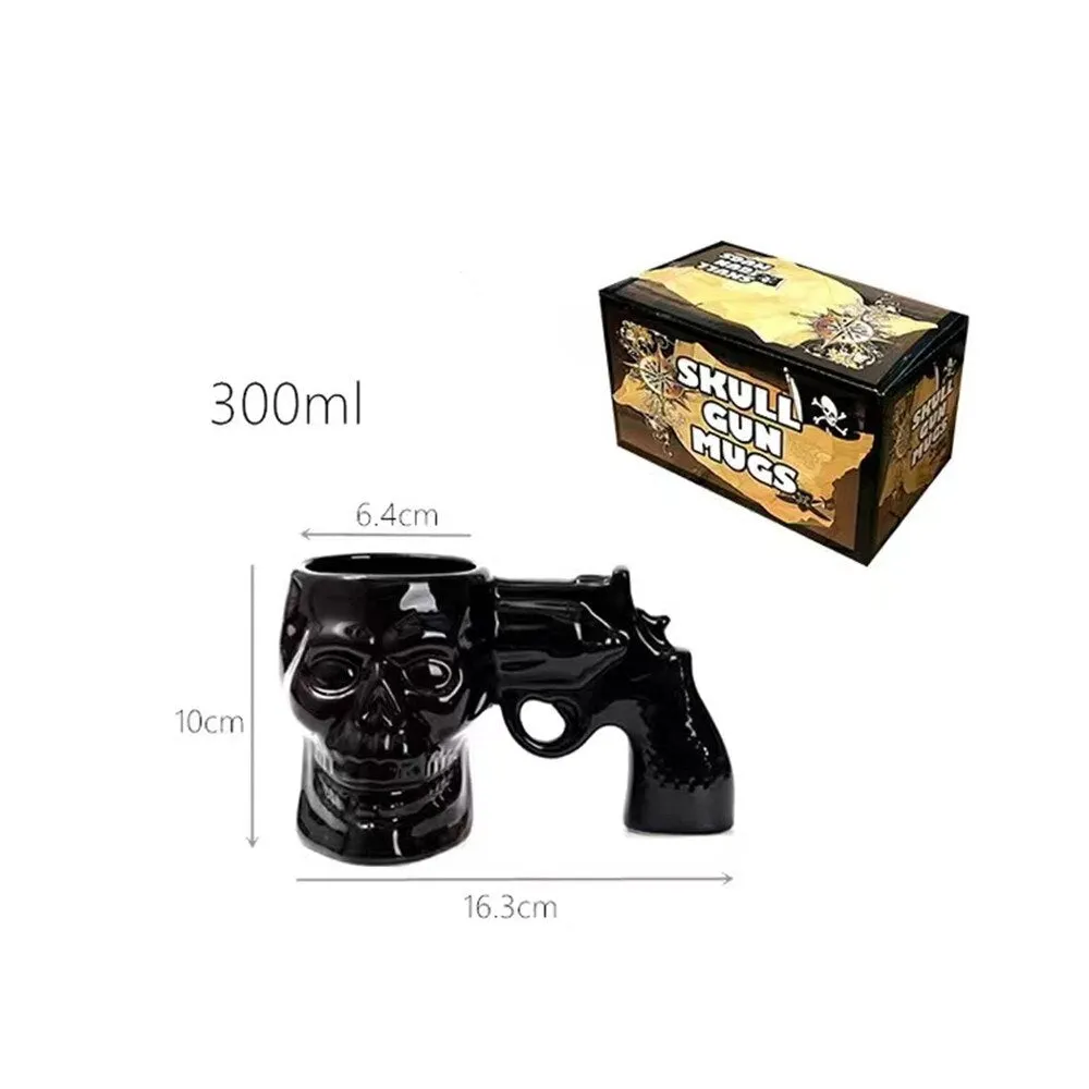 Skull Pistol Mug