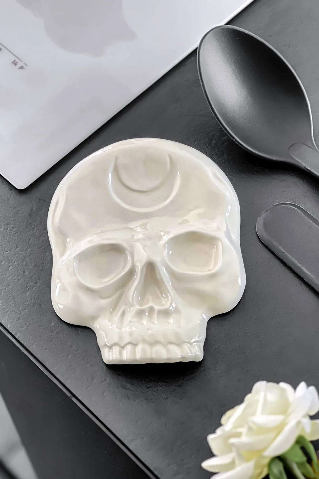 Skull Spoon Rest