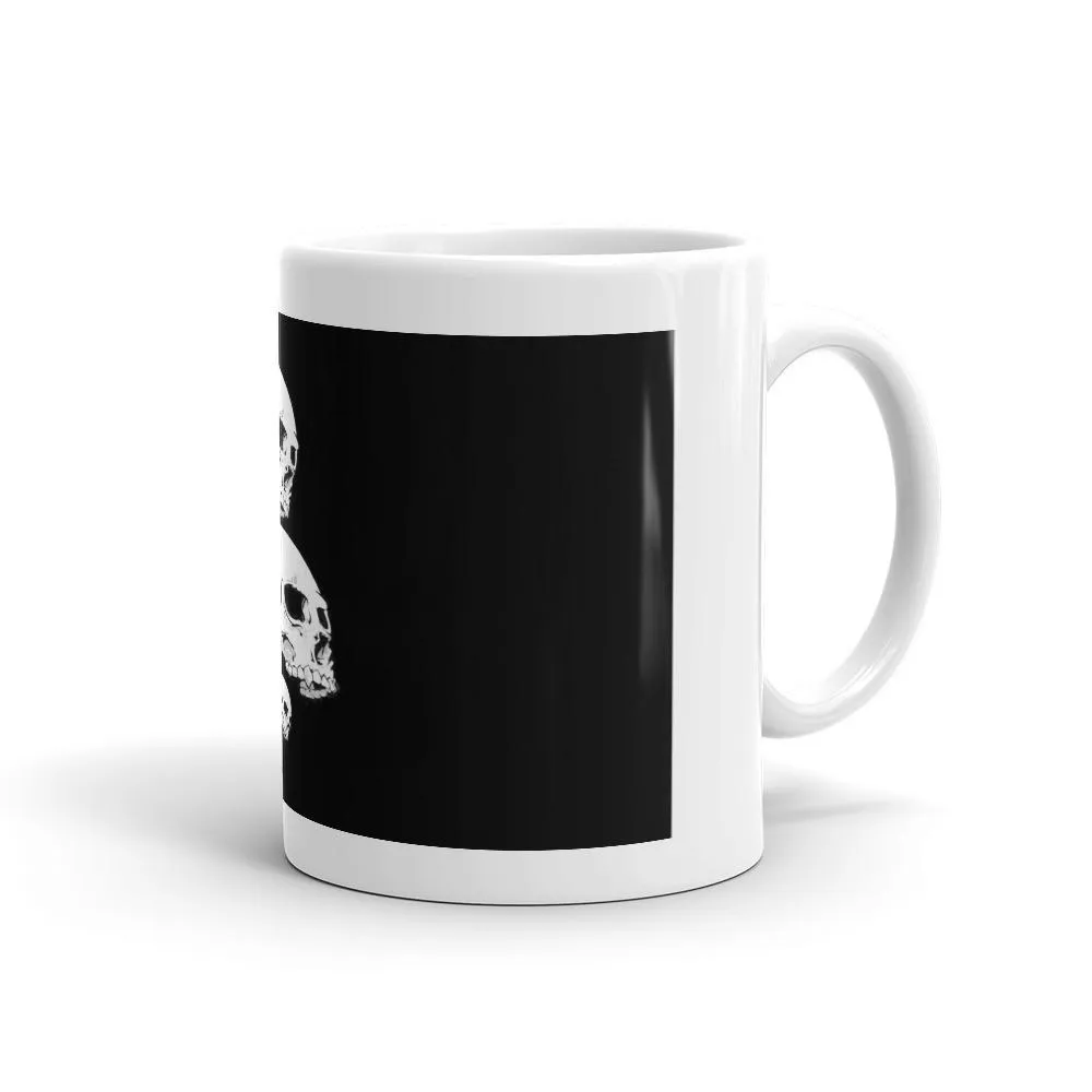 Skulls Black Mug