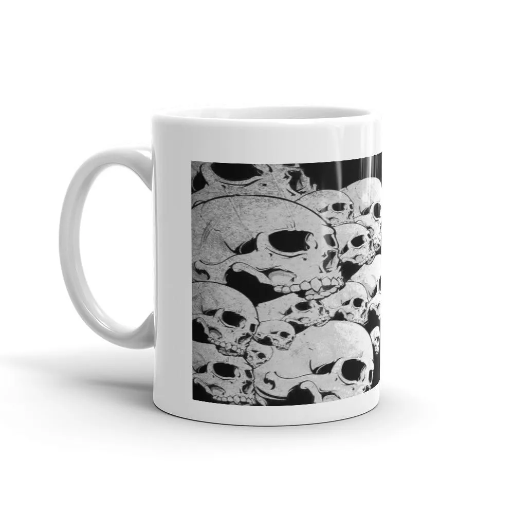 Skulls Black Mug