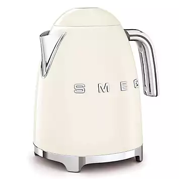 SMEG KLF03CRUK 50’s Style Jug Kettle 300W 1.7L - Cream | Kaleidoscope