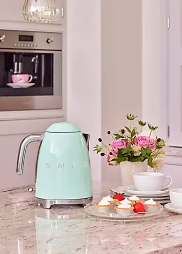 SMEG KLF03PGUK 50’s Style 1.7L Jug Kettle - Pastel Green | Kaleidoscope