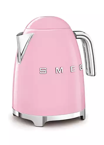 SMEG KLF03PKUK 50’s Style 1.7L Jug Kettle - Pastel Pink | Kaleidoscope