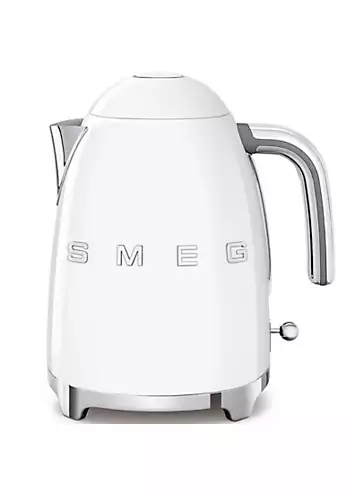 SMEG KLF03WHUK 50’s Style 1.7L Jug Kettle - White | Kaleidoscope