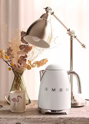 SMEG KLF03WHUK 50’s Style 1.7L Jug Kettle - White | Kaleidoscope