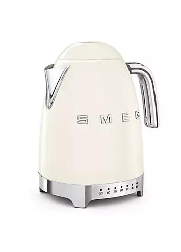 SMEG KLF04CRUK 1.7L Jug Kettle - Cream | Kaleidoscope